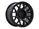 KMC Hatchet Matte Black 6-Lug Wheel; 17x8.5; -10mm Offset (07-13 Sierra 1500)