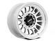 KMC Impact Ol Silver Machined 6-Lug Wheel; 17x8.5; 0mm Offset (07-13 Sierra 1500)