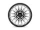 KMC Impact Satin Black Machined 6-Lug Wheel; 17x8; 20mm Offset (07-13 Sierra 1500)