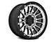 KMC Impact Satin Black Machined 6-Lug Wheel; 18x9; 0mm Offset (07-13 Sierra 1500)