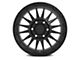 KMC Impact Satin Black 6-Lug Wheel; 17x8; 35mm Offset (07-13 Sierra 1500)