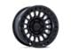 KMC IMS Matte Black with Gloss Black Lip 6-Lug Wheel; 18x9; 0mm Offset (07-13 Sierra 1500)