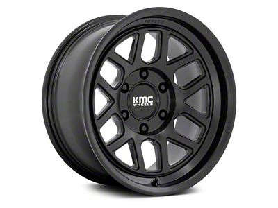 KMC Mesa Forged Monoblock Satin Black 6-Lug Wheel; 18x9; 0mm Offset (07-13 Sierra 1500)