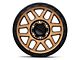 KMC Mesa Matte Bronze with Black Lip 6-Lug Wheel; 17x9; -12mm Offset (07-13 Sierra 1500)