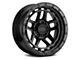 KMC Recon Satin Black 6-Lug Wheel; 18x8.5; 18mm Offset (07-13 Sierra 1500)