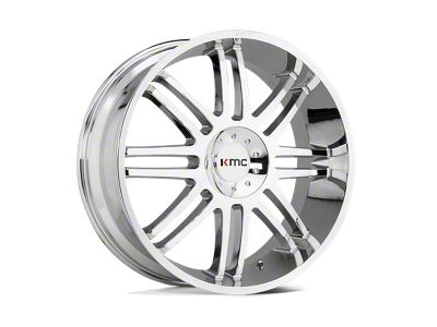 KMC Regulator Chrome 6-Lug Wheel; 22x9.5; 30mm Offset (07-13 Sierra 1500)