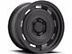 KMC Roswell Satin Black 6-Lug Wheel; 17x8.5; 18mm Offset (07-13 Sierra 1500)