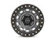 KMC Tank Beadlock Anthracite 6-Lug Wheel; 17x9; -15mm Offset (07-13 Sierra 1500)