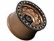 KMC Tank Beadlock Matte Bronze 6-Lug Wheel; 17x9; -15mm Offset (07-13 Sierra 1500)