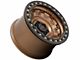KMC Tank Beadlock Matte Bronze 6-Lug Wheel; 17x9; -38mm Offset (07-13 Sierra 1500)
