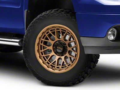 KMC Technic Matte Bronze 6-Lug Wheel; 17x8.5; 18mm Offset (07-13 Sierra 1500)