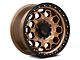 KMC Trek Matte Bronze with Black Lip 6-Lug Wheel; 17x8; 20mm Offset (07-13 Sierra 1500)