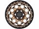 KMC Trek Matte Bronze with Black Lip 6-Lug Wheel; 17x9; 18mm Offset (07-13 Sierra 1500)