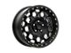 KMC Trek Satin Black 6-Lug Wheel; 17x9; -12mm Offset (07-13 Sierra 1500)