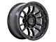 KMC Wrath Satin Black 6-Lug Wheel; 20x9; 0mm Offset (07-13 Sierra 1500)