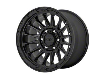 KMC Impact Satin Black 8-Lug Wheel; 17x8.5; 0mm Offset (11-14 Sierra 2500 HD)