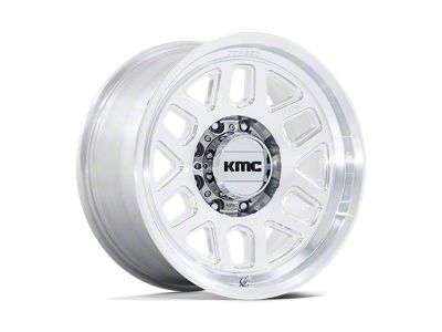 KMC Mesa Forged Monoblock Raw Machined 8-Lug Wheel; 18x9; 0mm Offset (11-14 Sierra 2500 HD)