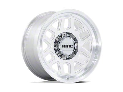 KMC Mesa Forged Monoblock Raw Machined 8-Lug Wheel; 18x9; 18mm Offset (11-14 Sierra 2500 HD)