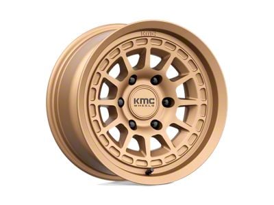 KMC Canyon Matte Bronze 6-Lug Wheel; 17x8; 20mm Offset (07-13 Silverado 1500)