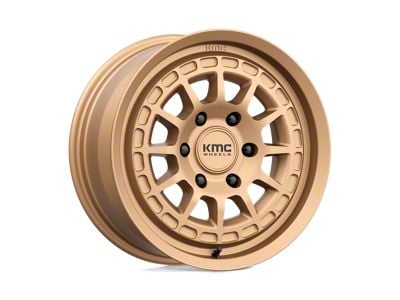 KMC Canyon Matte Bronze 6-Lug Wheel; 17x8; 35mm Offset (07-13 Silverado 1500)