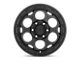 KMC Dirty Harry Textured Black 6-Lug Wheel; 17x8.5; 0mm Offset (07-13 Silverado 1500)