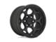 KMC Dirty Harry Textured Black 6-Lug Wheel; 17x9; -12mm Offset (07-13 Silverado 1500)