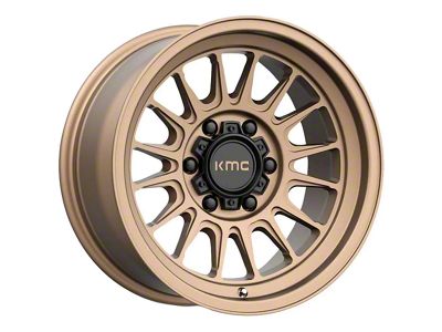 KMC Impact Ol Matte Bronze 6-Lug Wheel; 17x8.5; 0mm Offset (07-13 Silverado 1500)