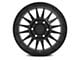 KMC Impact Satin Black 6-Lug Wheel; 18x9; 0mm Offset (07-13 Silverado 1500)