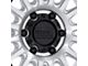 KMC IMS Machined with Matte Black Lip 6-Lug Wheel; 17x8.5; -10mm Offset (07-13 Silverado 1500)