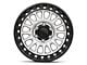 KMC IMS Machined with Matte Black Lip 6-Lug Wheel; 17x8.5; -10mm Offset (07-13 Silverado 1500)