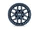 KMC Mesa Forged Monoblock Metallic Blue 6-Lug Wheel; 17x8.5; -10mm Offset (07-13 Silverado 1500)