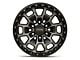 KMC Summit Satin Black with Gray Tint 6-Lug Wheel; 17x8.5; 0mm Offset (07-13 Silverado 1500)