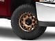 KMC Trek Matte Bronze with Black Lip 6-Lug Wheel; 17x8; 20mm Offset (07-13 Silverado 1500)