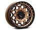 KMC Trek Matte Bronze with Black Lip 6-Lug Wheel; 17x8; 20mm Offset (07-13 Silverado 1500)