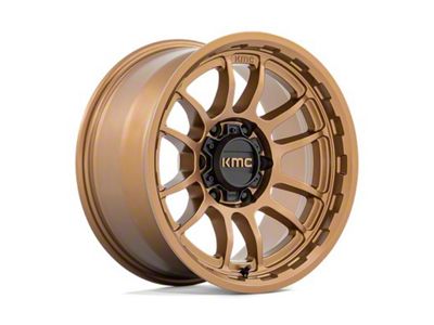 KMC Wrath Matte Bronze 6-Lug Wheel; 17x8.5; -10mm Offset (07-13 Silverado 1500)