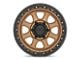 KMC Chase Matte Bronze with Black Lip 8-Lug Wheel; 20x9; 0mm Offset (11-14 Silverado 2500 HD)