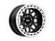 KMC Grenade Crawl Beadlock Satin Black 8-Lug Wheel; 17x8.5; 0mm Offset (07-10 Silverado 2500 HD)