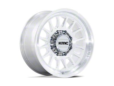 KMC Impact Forged Monoblock Raw Machined 8-Lug Wheel; 18x9; 0mm Offset (11-14 Silverado 2500 HD)