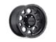 KMC Enduro Matte Black 8-Lug Wheel; 18x9; 0mm Offset (07-10 Silverado 3500 HD SRW)