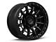 KMC Carnage Satin Black with Gray Tint 6-Lug Wheel; 17x9; -12mm Offset (07-14 Tahoe)