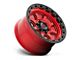 KMC Chase Candy Red with Black Lip 6-Lug Wheel; 17x9; -12mm Offset (07-14 Tahoe)