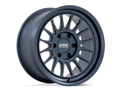 KMC Impact Metallic Blue 6-Lug Wheel; 18x9; -12mm Offset (07-14 Tahoe)
