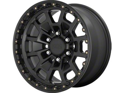 KMC Summit Satin Black 6-Lug Wheel; 17x8.5; 0mm Offset (07-14 Tahoe)