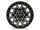 KMC Summit Satin Black with Gray Tint 6-Lug Wheel; 17x8.5; 0mm Offset (07-14 Tahoe)