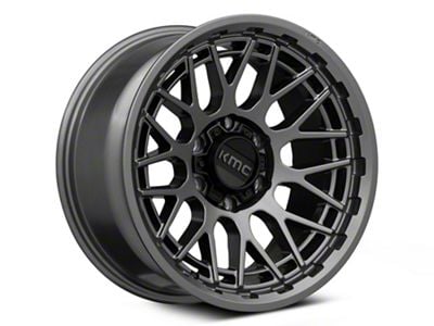 KMC Technic Anthracite 6-Lug Wheel; 17x8.5; 18mm Offset (07-14 Tahoe)