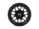 KMC Terra Satin Black 6-Lug Wheel; 18x8.5; -10mm Offset (07-14 Tahoe)