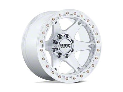 KMC VI Beadlock Machined 6-Lug Wheel; 17x9; -38mm Offset (07-14 Tahoe)