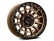 KMC Carnage Matte Bronze with Black Lip 6-Lug Wheel; 17x9; 0mm Offset (07-14 Yukon)