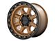 KMC Chase Matte Bronze with Black Lip 6-Lug Wheel; 17x9; 0mm Offset (07-14 Yukon)