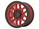 KMC Mesa Candy Red with Black Lip 6-Lug Wheel; 20x9; 0mm Offset (07-14 Yukon)